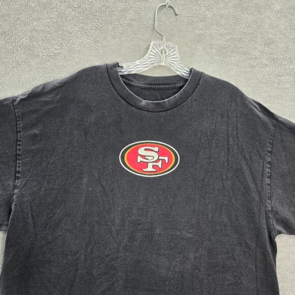 San Francisco 49ers Men Shirt XL Black Kaepernick #7 Graphic Tee Short Sleeve - Picture 4 of 11